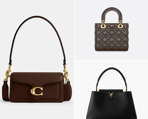 Fashion shoulder bag for girlies cover photo collage