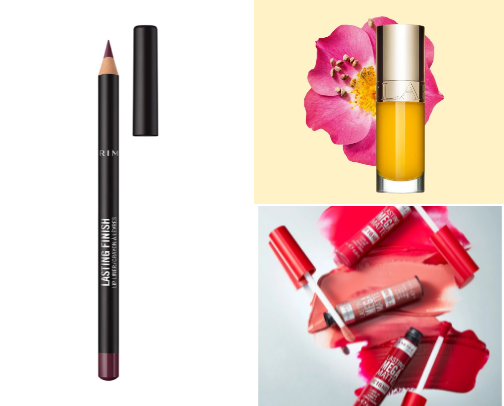Lip products🫦 cover photo collage