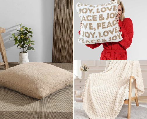 Warm and cozy cover photo collage
