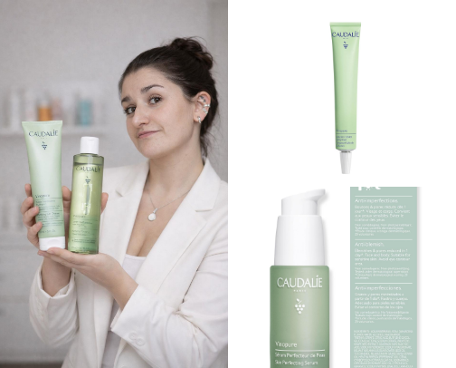 Routine cosmétique – Peau huileuse & points noirs cover photo collage