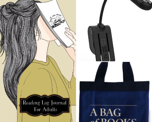 Things Every Avid Reader Needs cover photo collage
