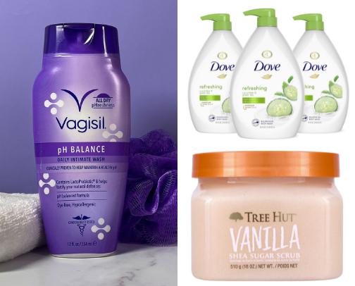 Hygiene MUST HAVES 🧖🏾‍♀️🚿🧼 cover photo collage