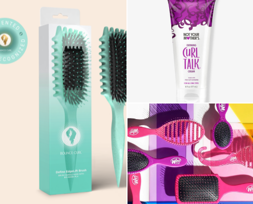CURLY GIRL NECCESITIES cover photo collage