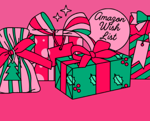 My Amazon Wishlist cover photo collage