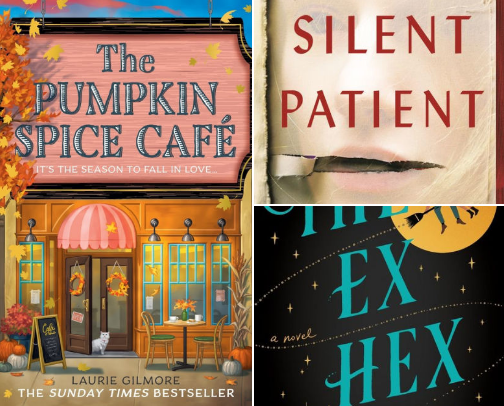 My Cozy Fall Book TBR! cover photo collage