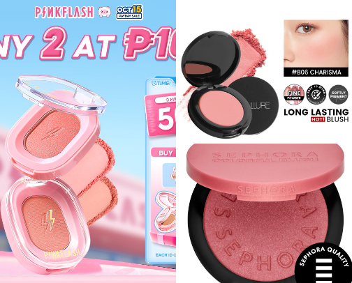 My favorite blush <3 cover photo collage