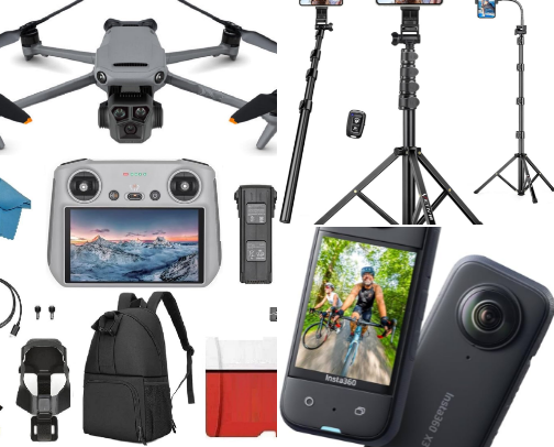Vloggers Tech cover photo collage