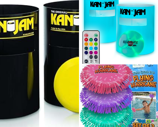 Kan Jam & Flying Disc Games: Top Amazon Picks for Central Florida Backyards & Beaches cover photo collage