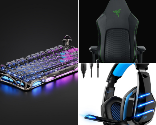 GAMING cover photo collage