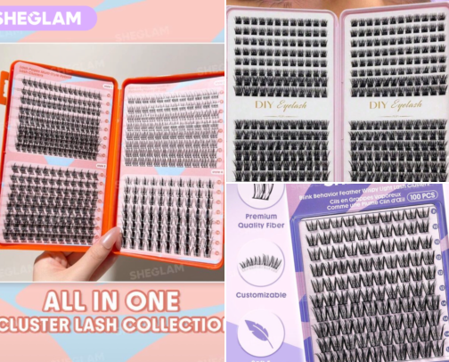 Budget friendly false lashes💰👀💕 cover photo collage