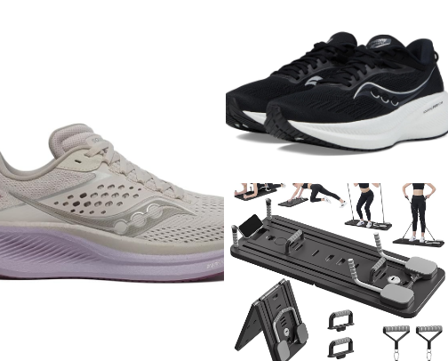 Real Mom Fitness Staples cover photo collage