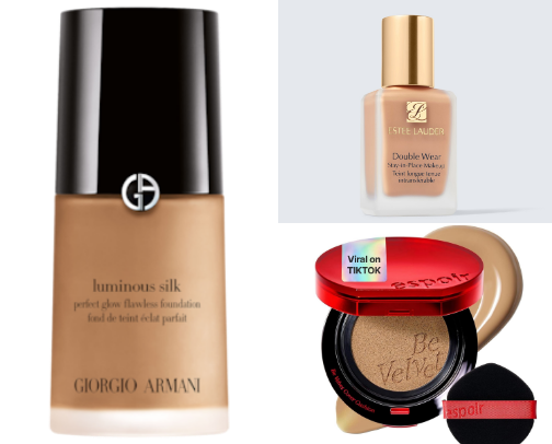 The Best Foundations for Olive Skin 🫒 cover photo collage