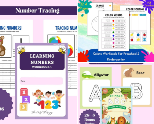 Early Learning for Toddlers cover photo collage