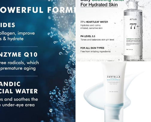 Lightweight Summer Sunscreens & Hydration for Oily-Prone Skin ☀️🌡 cover photo collage