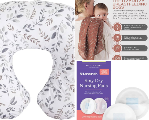 BREASTFEEDING/PUMPING NEEDS cover photo collage