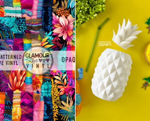 Tumbler Making Supplies cover photo collage