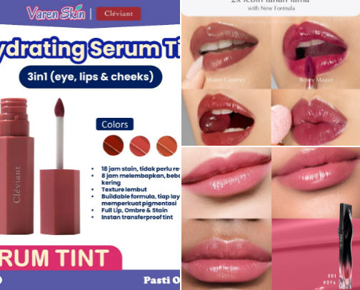 Lip Products 💄 cover photo collage