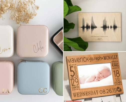 Gifts from the heart:  Unique and Personalized Treasures. cover photo collage