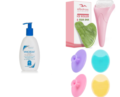 Daily skin & body essentials :) cover photo collage