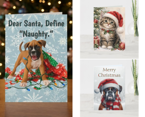 Christmas Cards cover photo collage