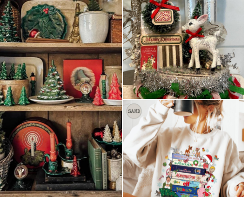 Vintage Retro Holidays! cover photo collage