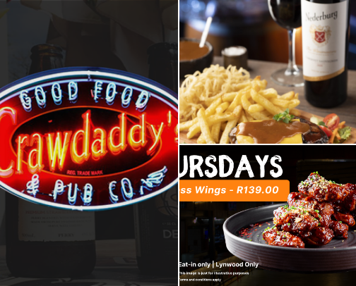 Restaurants/Pubs in Centurion cover photo collage