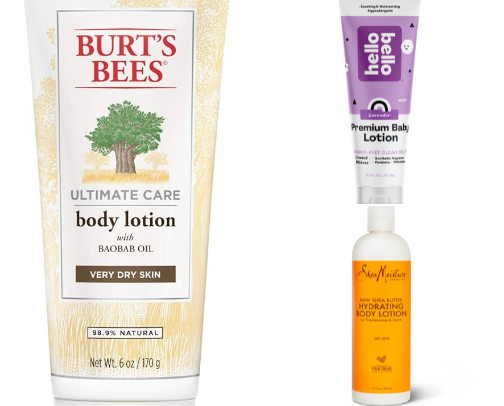 Sensitive Skin Moisturizers cover photo collage