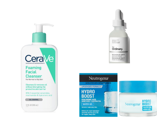 Glowy Girl Essentials: Tried & True Skincare cover photo collage