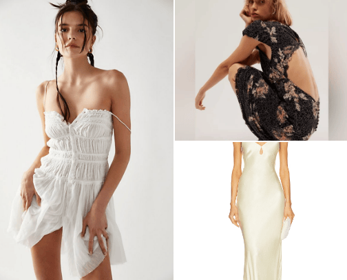 Summer dresses cover photo collage