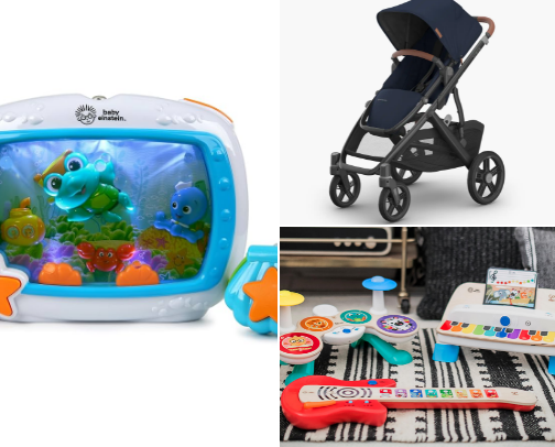 The baby items we can’t live without and use in our everyday life cover photo collage