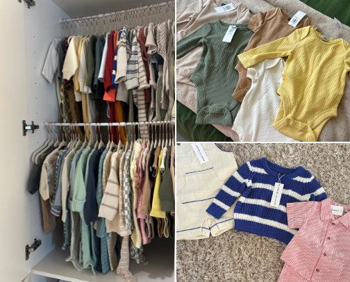 Dream Baby Boy Closet Essentials | First-Time Mom Favorites & Must-Haves cover photo collage