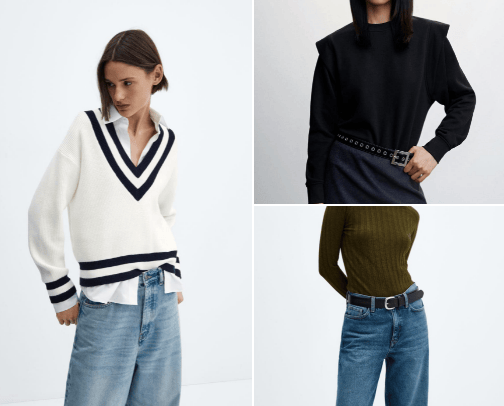 Mango Fall Wish List pullovers tops cover photo collage