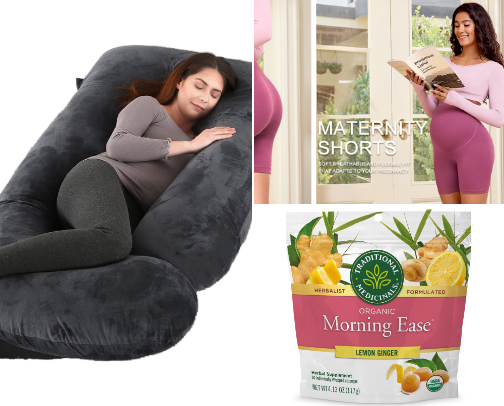 Pregnancy must haves cover photo collage