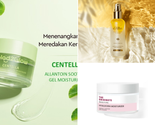 Beauty Products cover photo collage