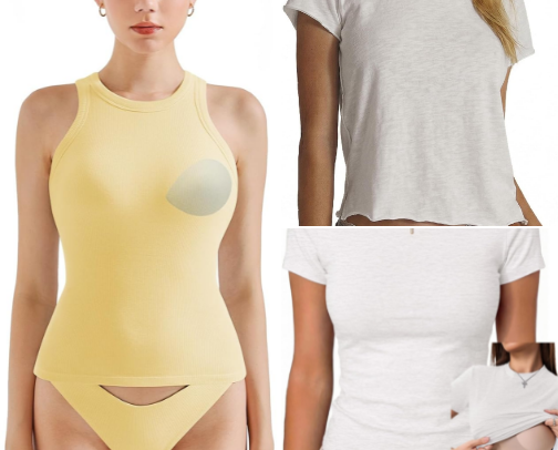 My Favorite Amazon Basic Tops cover photo collage