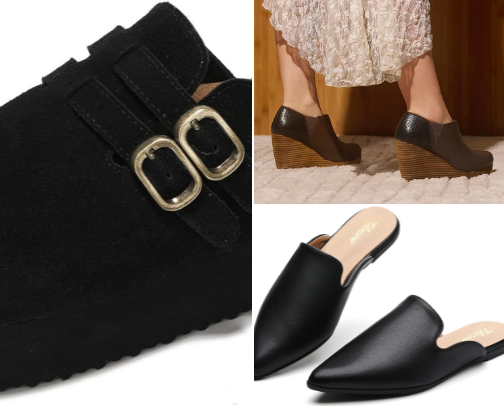Shoes cover photo collage