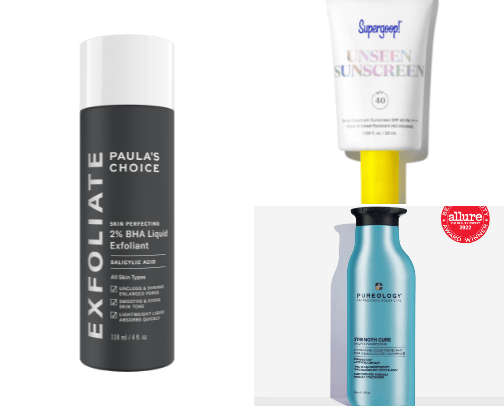 Beauty essentials cover photo collage