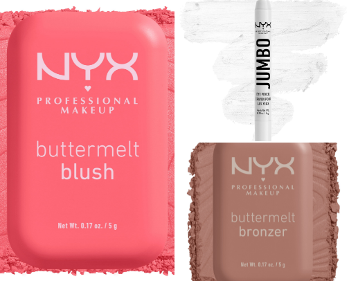 My favourites of NYX Cosmetics cover photo collage