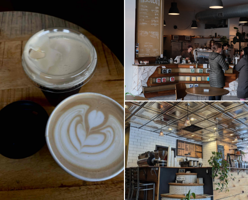 Columbus coffee tour ☕️ cover photo collage