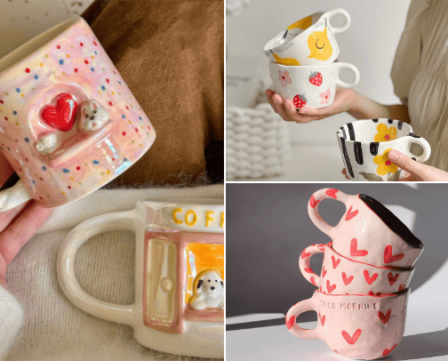 The perfect glass to drink with your bf 🥰 cover photo collage