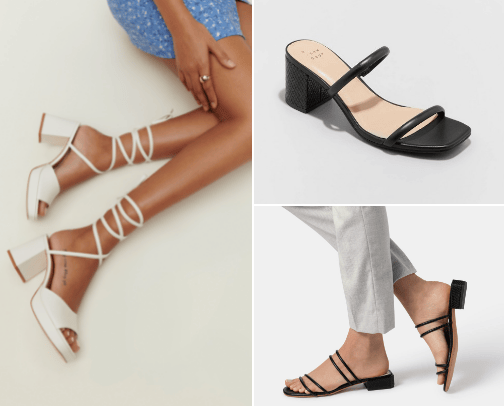 Shoes cover photo collage