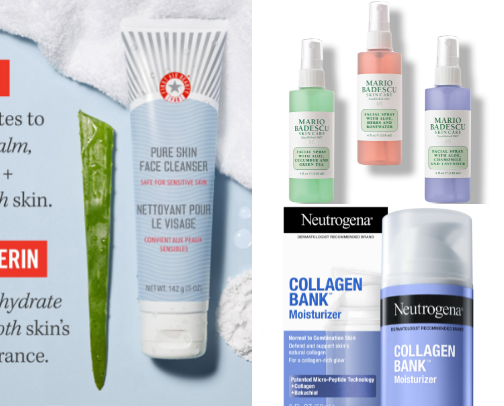 My favorite beauty recs cover photo collage