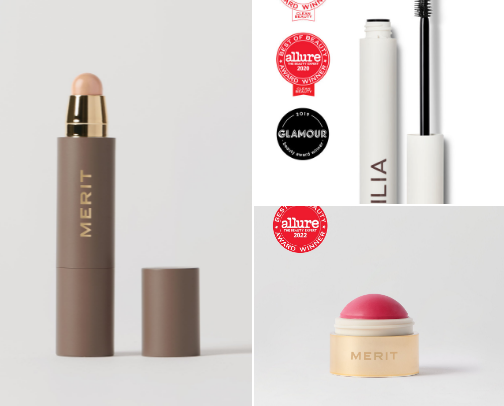 Clean Beauty for 40+ cover photo collage