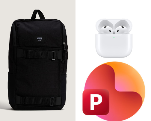 college essentials cover photo collage