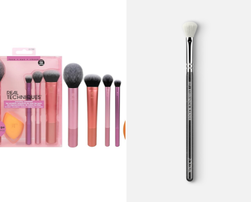 Makeup brushes🪄💓 cover photo collage