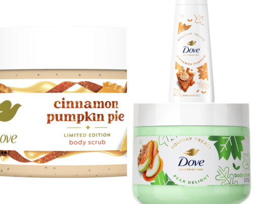 Fall body care cover photo collage