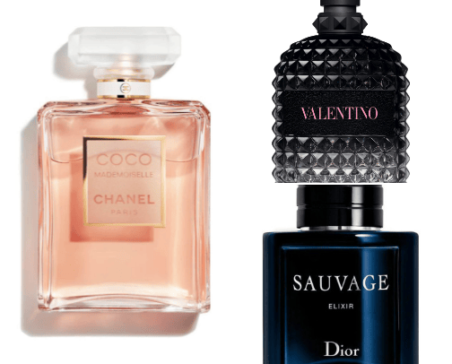 Perfumes cover photo collage