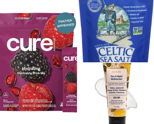 my wellness must haves as a holistic girly cover photo collage