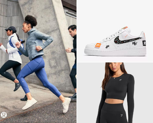 Gym time or time to look like a gem. Attire for on the go, the gym, or if you just want that relaxed look. cover photo collage