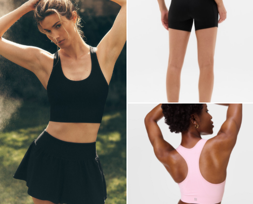 Best Sweat-Wicking Athleisure for Hot Yoga & Pilates cover photo collage